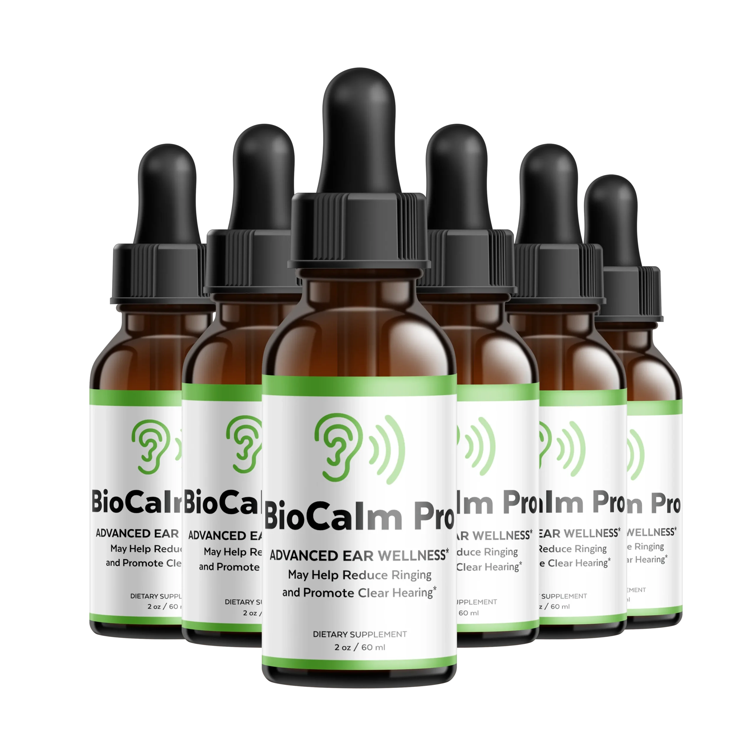 BioCalm Pro Best Value Package - 180 Days of Ear Wellness - 6 Bottles Supplement